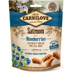 Carnilove Dog Treats Crunchy Salmon with Blueberries 200g