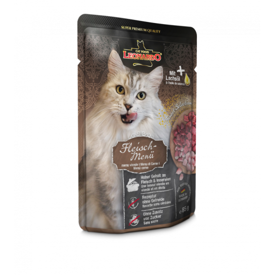 Leonardo Meat Menu Pouches 85g