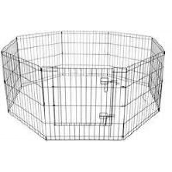 IKAROS PET ACCESSORIES ΜΕΤΑΛΛΙΚΟ ΠΑΡΚΟ ΕΚΠΑΙΔΕΥΣΗΣ (91X61CM)