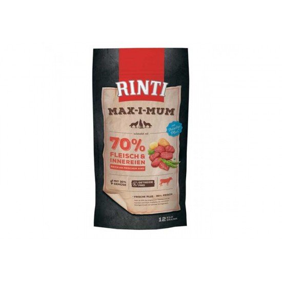 Rinti Max-i-mum grain free Βοδινό Κρέας 12 Kg