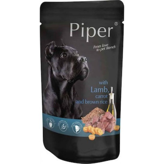 Dolina Noteci Piper Adult Αρνί / Καρότο / Καστανό Ρύζι 500gr