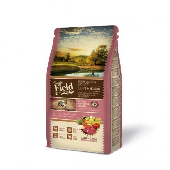 Sam's Field Light Senior Lamb & Rice 2.5kg