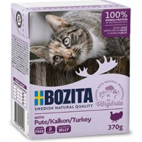 Bozita Chunks in Jelly with Turkey 370g