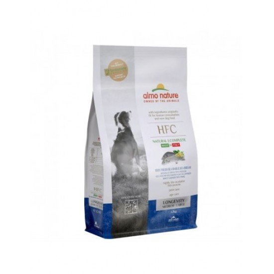 ALMO NATURE HFC LONGEVITY STERILISED ΛΑΒΡΑΚΙ  1.2kg