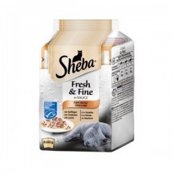 SHEBA Fresh & Fine Turkey & Salmon 50gr