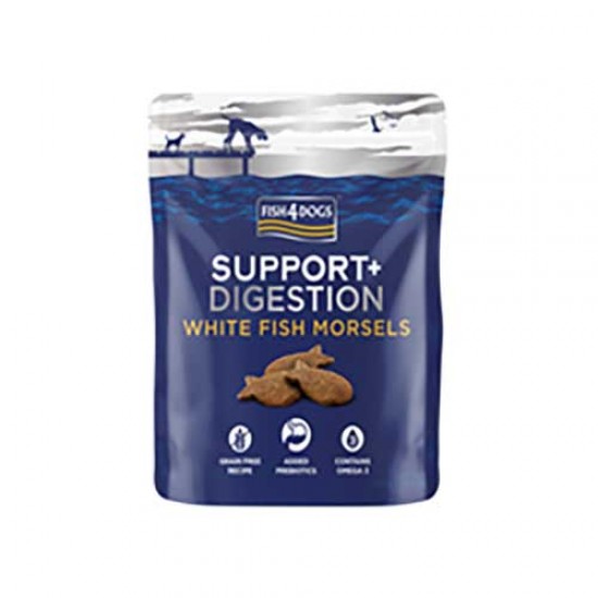 Fish4Dogs White Fish Digestion Morsels 225g Fish4Dogs White Fish Digestion Morsels 225g