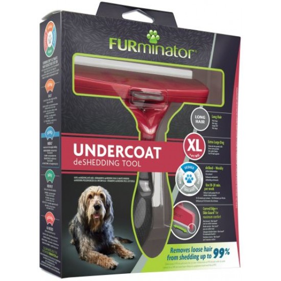 Furminator Brush Dogs Extra Large 41Kg plus Long Hair