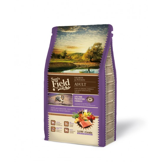 Sam's Field Adult Medium Salmon & Potato 2,5kg Sam's Field Adult Medium Salmon & Potato 2,5kg