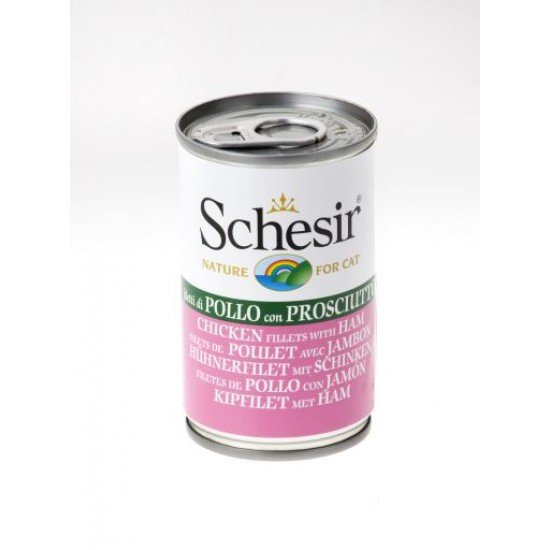 Schesir Chicken With Ham 140g