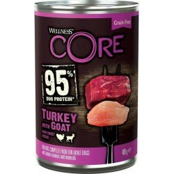 Wellness Core 95% protein Γαλοπούλα με γίδα και πατάτα  400gr..