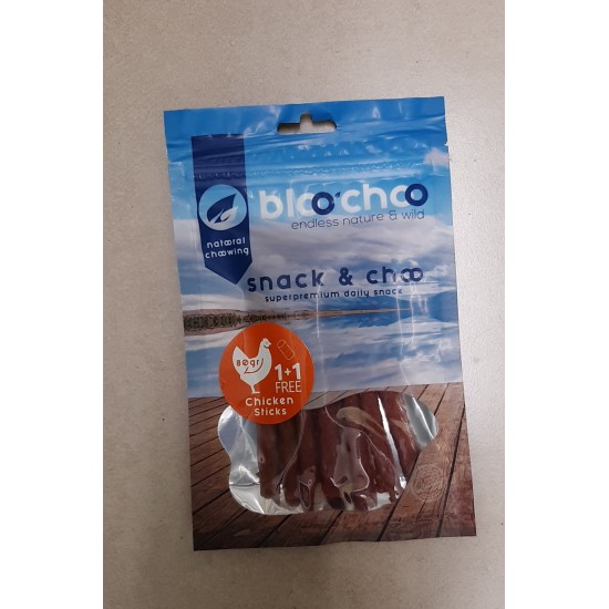 BLOOCHOO CHICKEN STICKS ΛΙΧΟΥΔΙΕΣ ΣΚΥΛΟΥ 80g