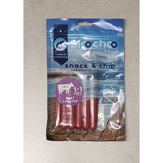 BLOOCHOO BEEF SAUSAGE ΛΙΧΟΥΔΙΕΣ ΣΚΥΛΟΥ 80gr
