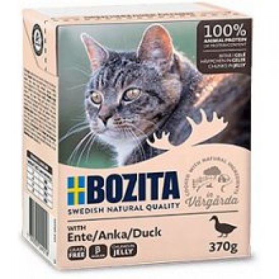 Bozita Chunks in Jelly with Duck 370g