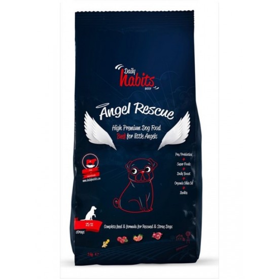 DAILY HABITS Angel Rescue Beef and rice Dog 15Kg