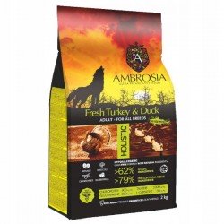Ambrosia grain free adult fresh turkey and duck 2kg