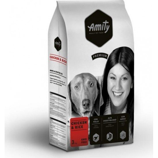Amity Premium Dog Chicken & Rice 3kg
