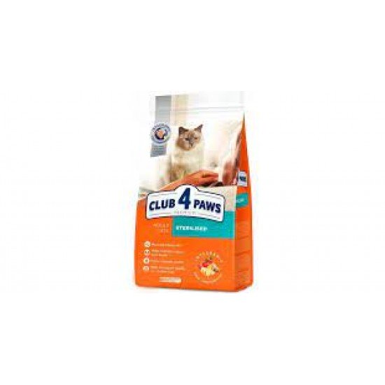 CLUB 4 PAWS PREMIUM ADULT STERILISED CATS 14KG