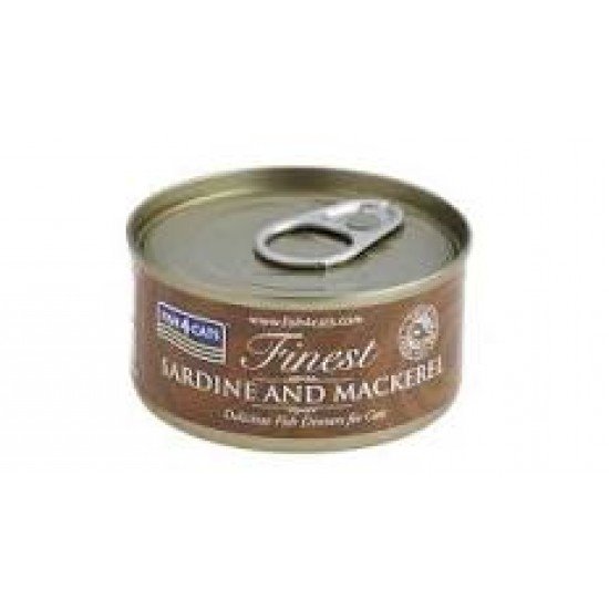 Fish4Cats Cans Sardine & Mackerel 70g