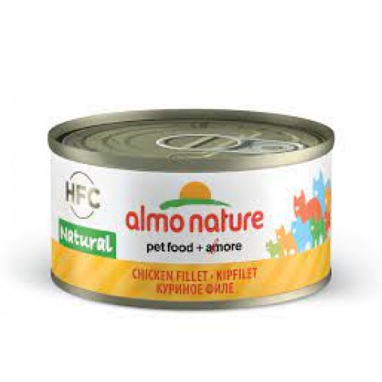 ALMO NATURE HFC NATURAL CHICKEN FILLET 70G