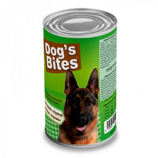 DOG'S BITES ΣΚΥΛΟΣ ΚΟΤΟΠΟΥΛΟ ΛΑΧΑΝΙΚΑ 1250GR