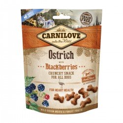 Carnilove Snack Crunchy Ostrich with Blackberries 200gr