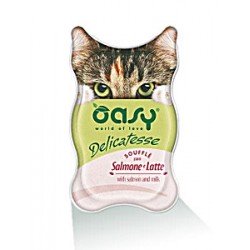 Oasy Delicatesse Σουφλέ με σολομό και γάλα 85g