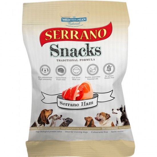 Serrano Snack for Dog-Serrano Ham 100g