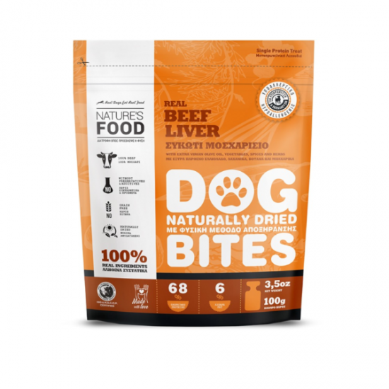 Nature's Bites Beef Liver 100g