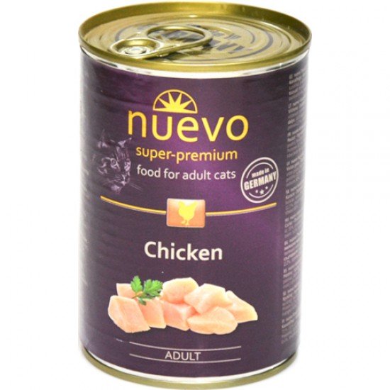 Nuevo Super Premium Adult Cat Chicken 400g