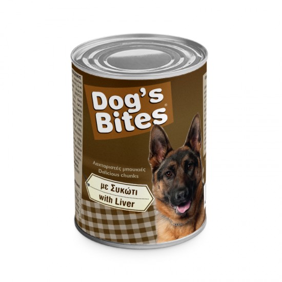 DOG'S BITES ΣΚΥΛΟΣ ΣΥΚΩΤΙ 1250GR