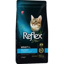 REFLEX PLUS CAT STERILISED SALMON 1,5kg