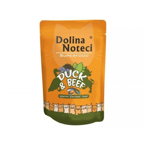 DOLINA NOTECI Superfood Duck & Beef 85g