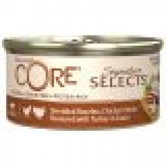 Wellness Core Φέτες Κοτόπουλο Και Γαλοπούλα Sauce 79gr Wellness Core Φέτες Κοτόπουλο Και Γαλοπούλα Sauce 79gr