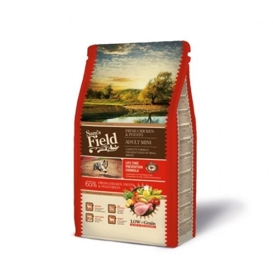 Sam's Field Adult Mini Chicken & Potato 2.5kg Sam's Field Adult Mini Chicken & Potato 2.5kg