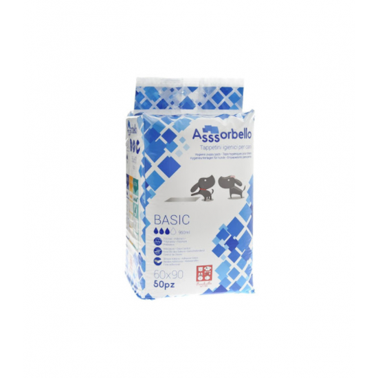 Ferribiella asssorbello pet pad 60x90cm 50τεμ.