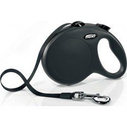 Οδηγός Flexi new classic μαύρο Large 50kg max