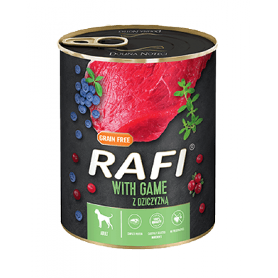DOLINA NOTECI RAFI GRAIN FREE ΜΕ ΕΛΑΦΙ 800g