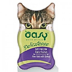 Oasy Delicatesse ψιλό πατέ με γαλοπούλα 85g