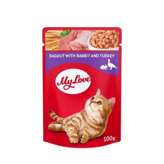 My Love Ragout with Rabbit & Turkey 100g