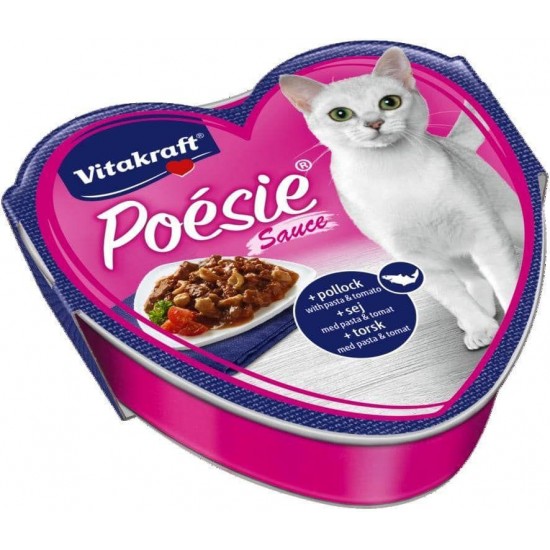 Vitakraft Poesie Pollock with Pasta & Tomato 85g