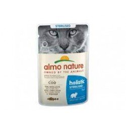 Almo Nature Holistic Adult Sterilised Με Βακαλάο 70 gr