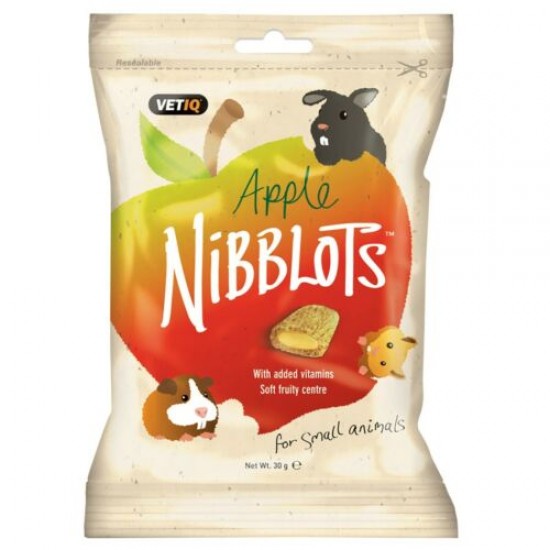 VetIQ Nibblots Apple Treats for Small Animal - Apple - 30gm