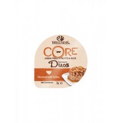 Wellness CORE Cat Savoury Duos Γαλοπούλα 79 gr
