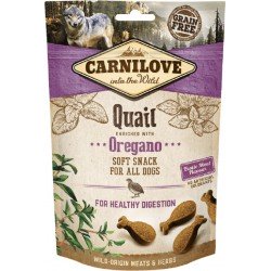 Carnilove Dog Treats Soft Quail with Oregano 200g