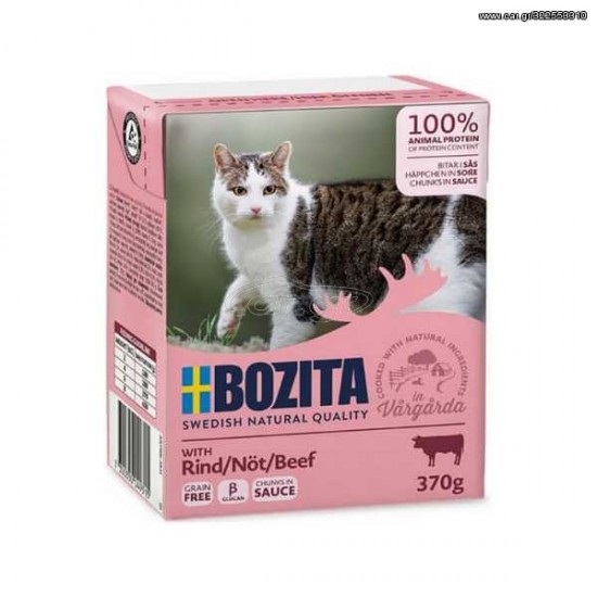 Bozita Chunks in sauce with Beef 370g