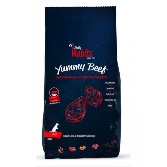 Daily Habits Super Premium Yummy Beef 15kg..