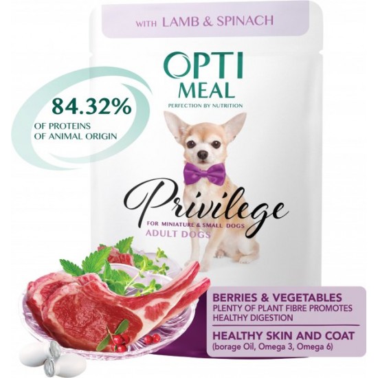OPTIMEAL PRIVILEGE ADULT DOGS