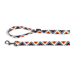 Glee Λουρί σκύλου Red Black Zig Zag 120cm x 20mm