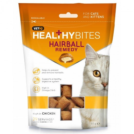 Healthy Bites Hairball Remedy High in Chicken 65g