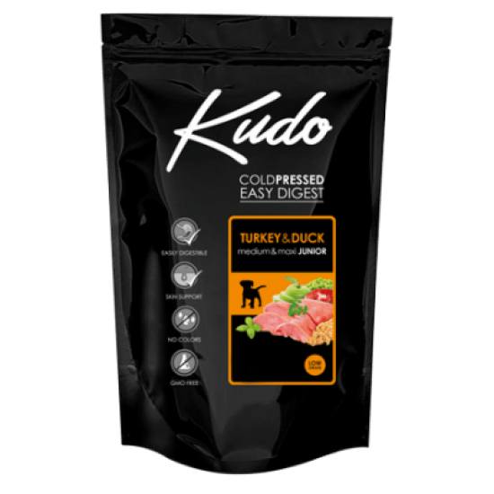Kudo Low Grain Junior Turkey and Duck 15kg